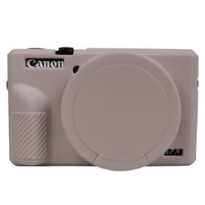 Étui de protection en silicone souple pour appareil photo Canon G7 X Mark III...