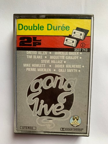 Gong live etc cassette - gong:,