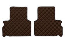 AUTO Tapis de sol arrière pour FORD S-MAX GALAXY II 06-15 VAN 5 7 Places MARRON