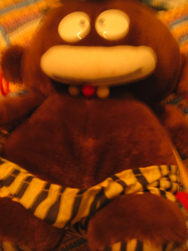 Magnifique peluche singe - peluche,