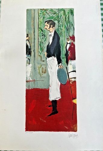 Gabriel dauchot lithographie - gabriel,