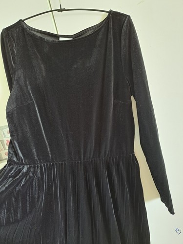 Robe noire velours - vila, l