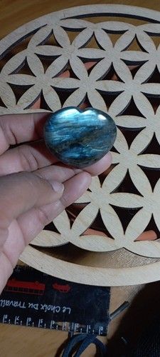 20g petit coeur - petit, labradorite