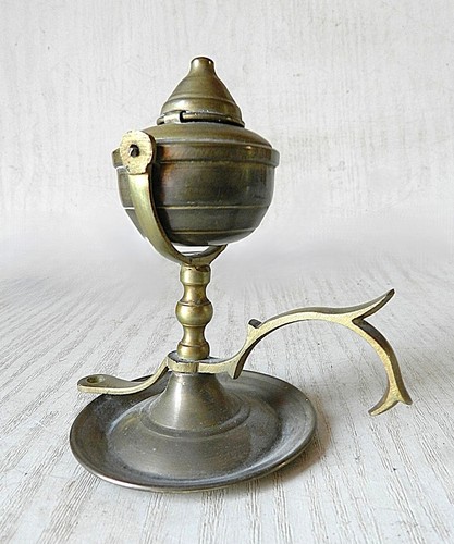 Ancienne lampe marine - marine, à