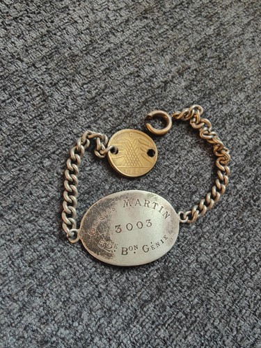 Bracelet plaque militaire - bracelet,