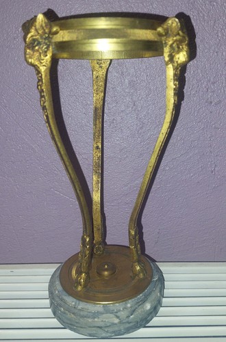 Support pied bronze - support,