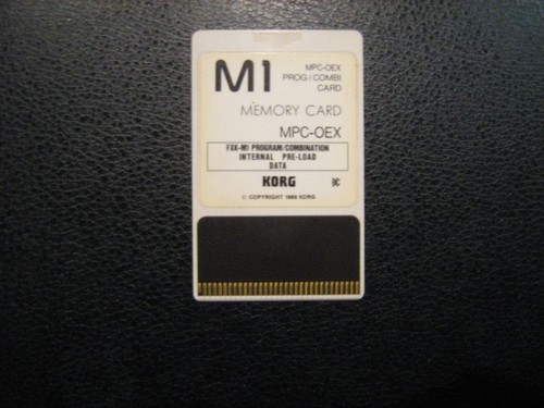 Carte mémoire korg mpc - korg, mpc-oex