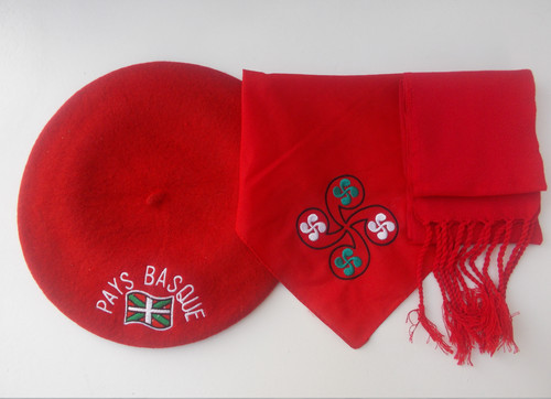 Béret basque foulard - bÉret, ,
