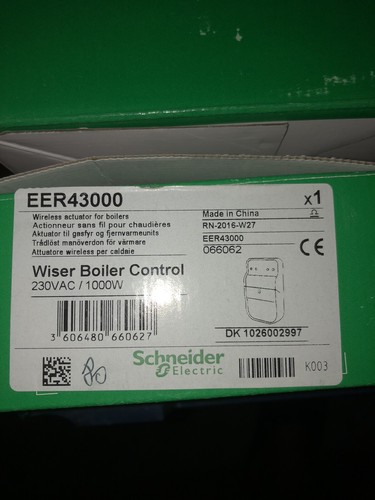 Wiser boiler control 230v - wiser,