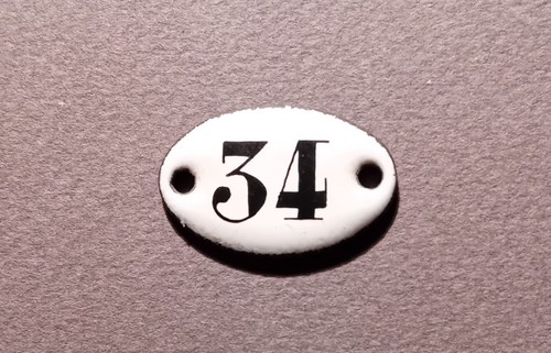Ancienne petite plaque - ancienne,
