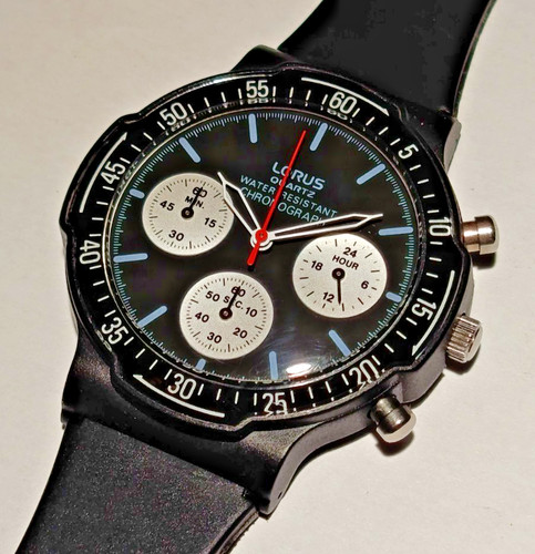 Lorus v654 seiko quartz - lorus,
