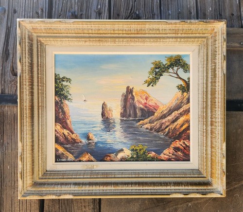 Ancien tableau hst - vue, de
