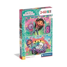 CLEMENTONI - 2x60 pieces - Gabby et la maison magique