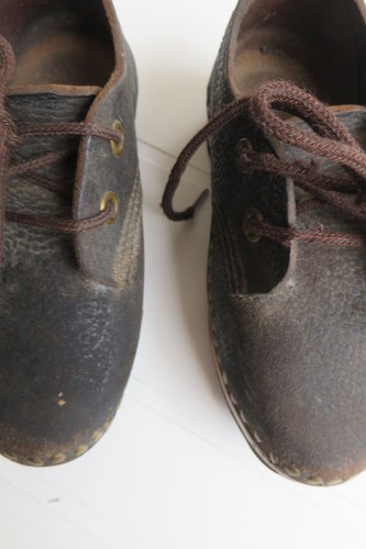 Paire chaussures cuir - paire, de