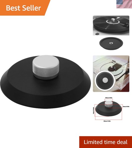 Black engineering record clamp - black,