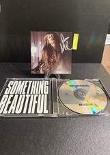 Miley Cyrus Something Beautiful Signed CD In Hand Ready To Ship Autograph Insert