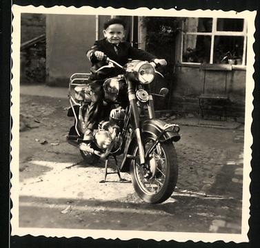 Photographie moto jawa - photographie,