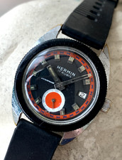 HERMIN Watch Co. - Diver's - Montre Uhr Orologio - Vintage - Caliber Durantea 238