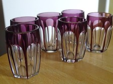CRISTAL NANCY 6 ANCIENS VERRES