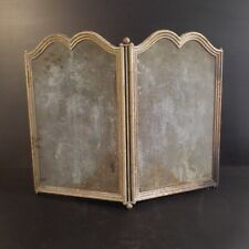 Art Deco Bronze Firewall Protection Grill Firewall Accessory Fireplace Accessory N3959