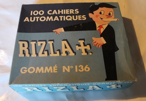 Ancienne boite vide rizla de - vide,