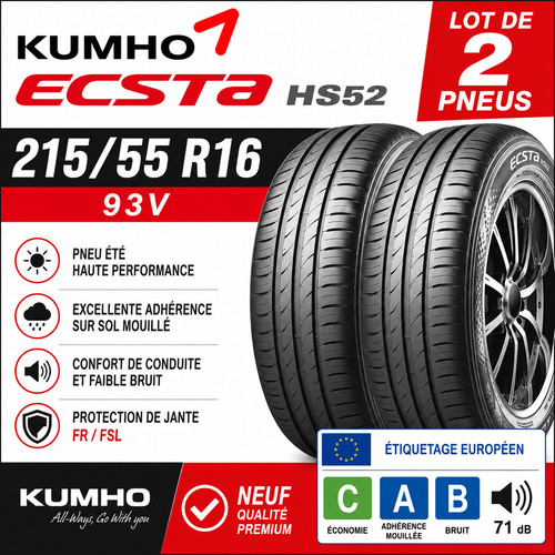 Lot pneus 215 - lot, 215/55