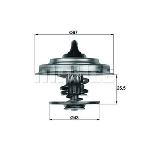 Mahle thermostat pour audi - mahle,