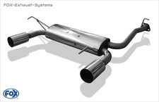 Duplex Échappement Sport Honda Prélude 4 Type BB2 BB3 Bj.92-96 1x90mm Rond Sharp