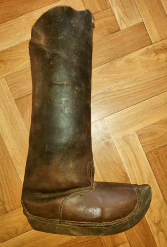 Rare ancienne grande botte - grande,