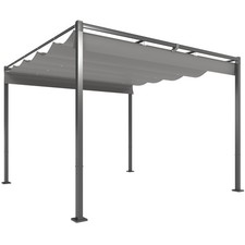 Outsunny Pergola 298x297x221cm
