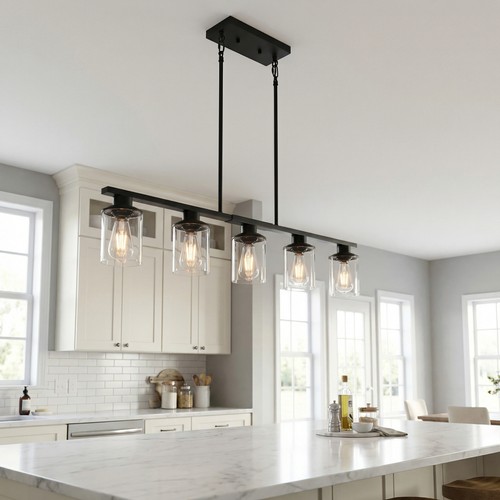 Pendant 5 light - 37'',