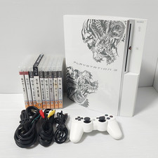 Sony PS3 Ryu ga Gotoku 3 Noboriryu Pack yakuza 3 Console #0108923 with 9 games