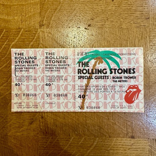 Rare ticket billet concert - ticket,