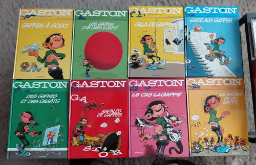 Lot gaston lagaffe neuf - 8,