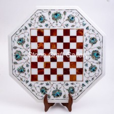 Table En Marbre De 18" Avec