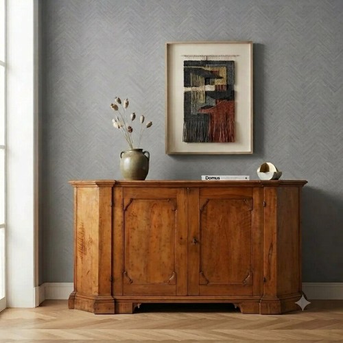 Buffet baroque ancien noyer - ancien,
