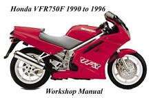 HONDA VFR 750F 1990 to 1996 WORKSHOP MANUAL - PDF Files