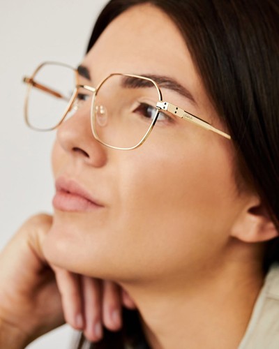 Lunettes vue métal - en,