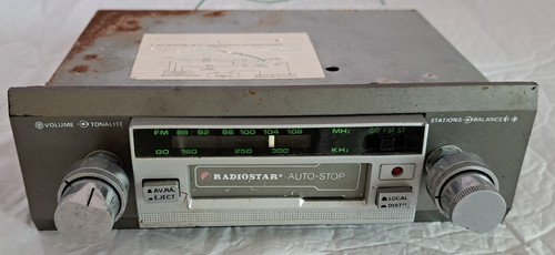 Ancien auto radio - ancien, /