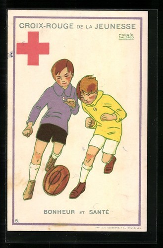Carte postale artiste croix - carte, d'artiste