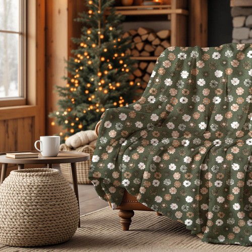 Plaid laine bouillie - plaid,
