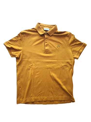 Polo lacoste regular fit - lacoste, ocre