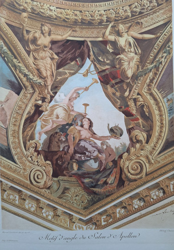 Gravure xix palais de - palais,