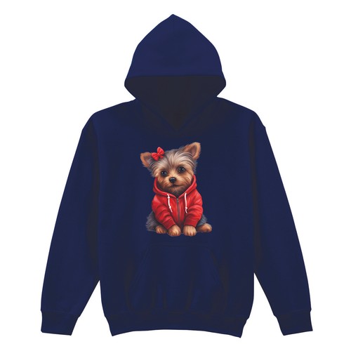 Pull capuche enfant - à,