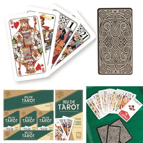 Jeu carte tarot 78 - jeu, de