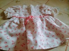 poupée robe ancienne POUR  SFBJ  jumeau unis France Bru ANTIC DRESS