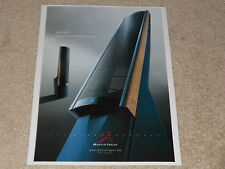 Martin Logan Ascent Haut Parleur Ad, 2000, 1 Page, Électrostatique Beauté