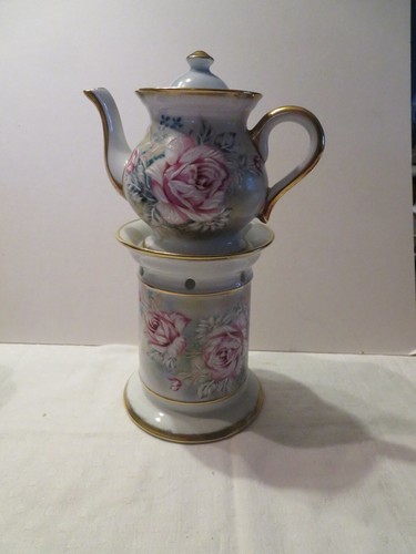 Tisanière porcelaine de - tisanière, en