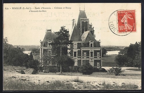 Cpa riaillé forêt - cpa,