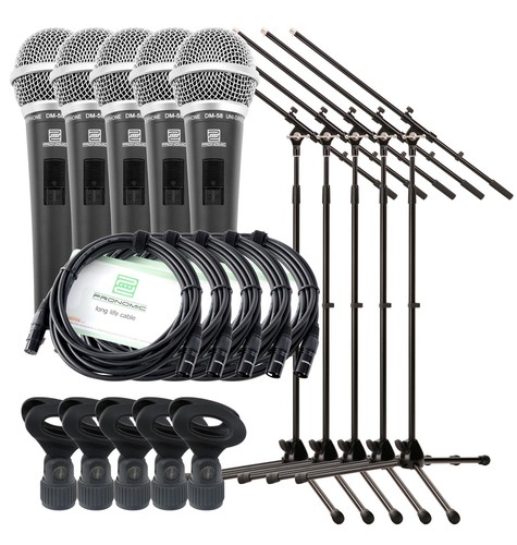 Set microphone dynamique - de,